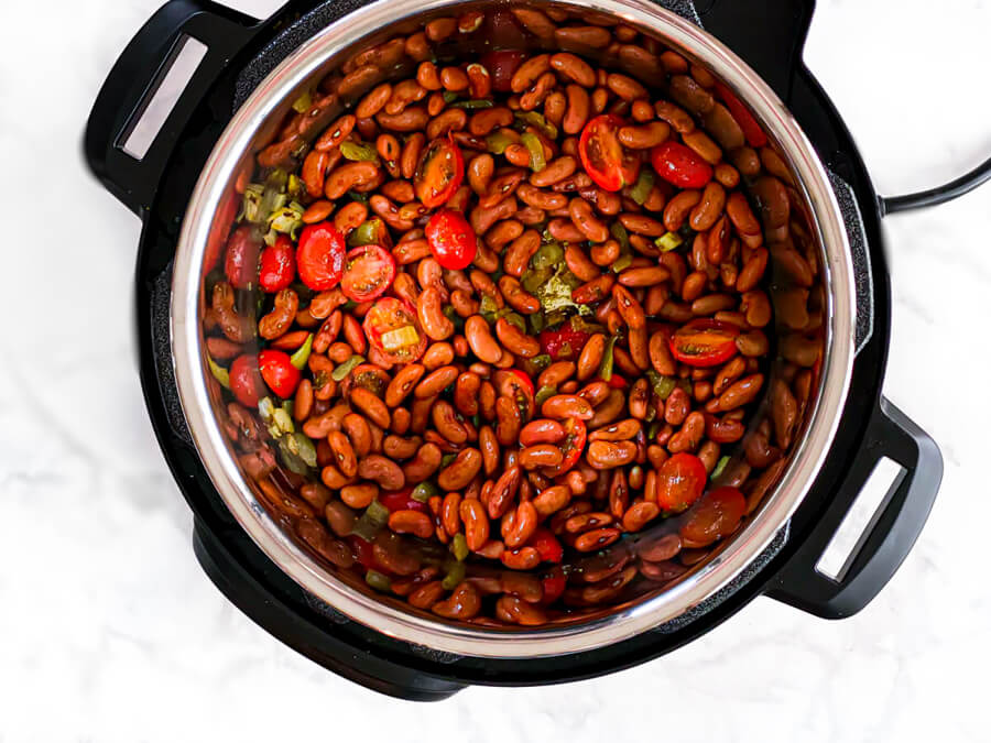 remaining ingredients added into instant pot